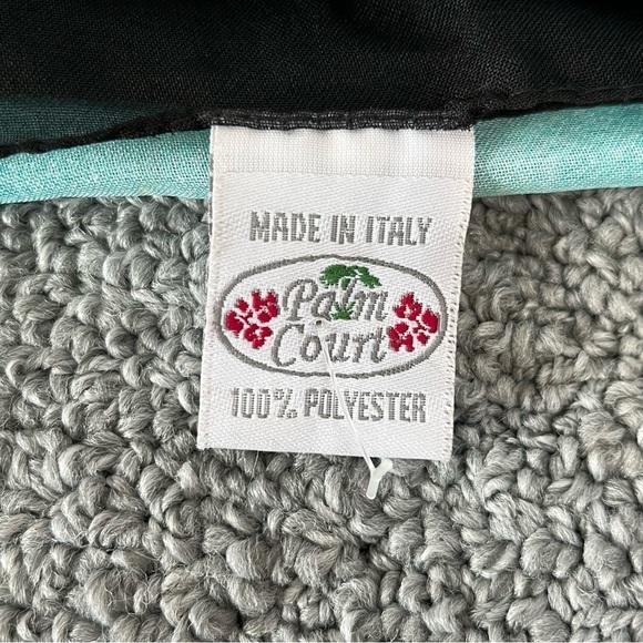 Palm Court Tropical Scarf Wrap Shawl Sheer Beach One Size Cover Up 62X38 - Picture 2 of 5